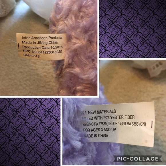 Purple Lamb Plush - Picture 7 of 8